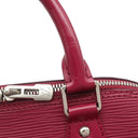 ルイヴィトン LOUIS VUITTON アルマ PM M40490 フューシャ エピレザー ハンドバッグ シルバー金具 鍵・パドロック欠品