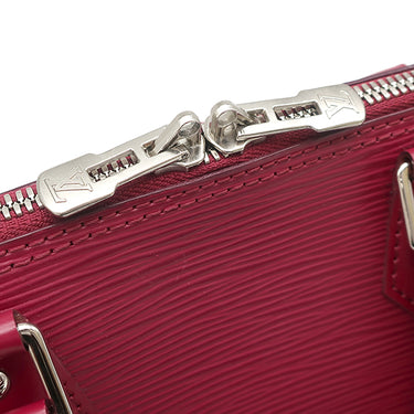 ルイヴィトン LOUIS VUITTON アルマ PM M40490 フューシャ エピレザー ハンドバッグ シルバー金具 鍵・パドロック欠品