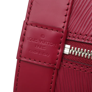 ルイヴィトン LOUIS VUITTON アルマ PM M40490 フューシャ エピレザー ハンドバッグ シルバー金具 鍵・パドロック欠品