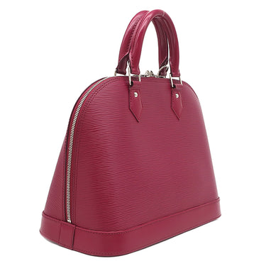 ルイヴィトン LOUIS VUITTON アルマ PM M40490 フューシャ エピレザー ハンドバッグ シルバー金具 鍵・パドロック欠品