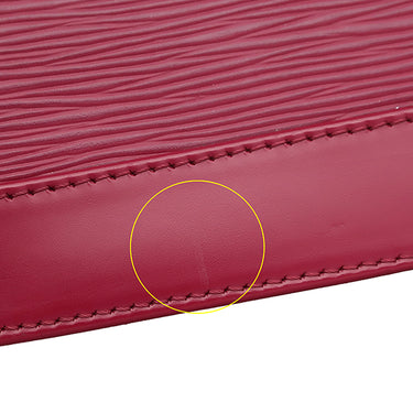 ルイヴィトン LOUIS VUITTON アルマ PM M40490 フューシャ エピレザー ハンドバッグ シルバー金具 鍵・パドロック欠品
