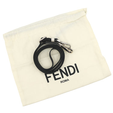 フェンディ FENDI バゲット フォンポーチ ショルダー ホワイト レザー ショルダーバッグ シルバー金具 マークジェイコブス コラボ