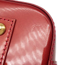 ルイヴィトン LOUIS VUITTON レイユール アルマBB M91593 ポムダムール モノグラムヴェルニ 2WAYバッグ ゴールド金具 赤 ストライプ ショルダー