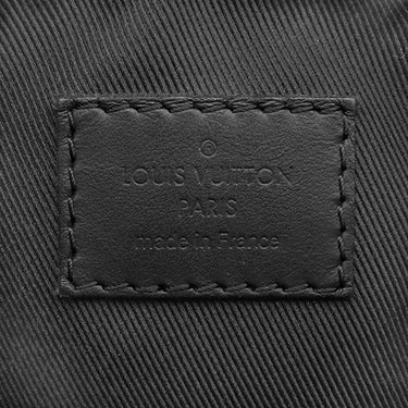 ルイヴィトン LOUIS VUITTON キーポルXS LVアエログラム M80950 ブラック レザー 2WAYバッグ ブラック金具 ショルダー ミニボストン
