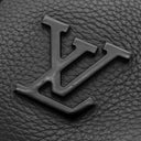 ルイヴィトン LOUIS VUITTON キーポルXS LVアエログラム M80950 ブラック レザー 2WAYバッグ ブラック金具 ショルダー ミニボストン