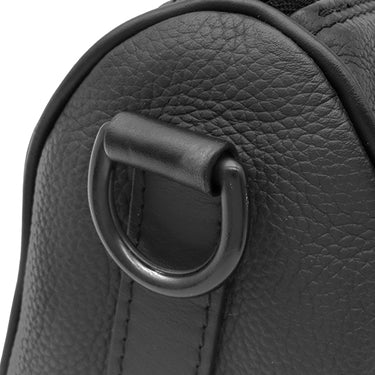 ルイヴィトン LOUIS VUITTON キーポルXS LVアエログラム M80950 ブラック レザー 2WAYバッグ ブラック金具 ショルダー ミニボストン