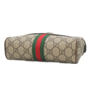 グッチ GUCCI オフィディア スモール ベルトバッグ 517076 ベージュ×ブラウン GGスプリームキャンバス レザー ウエストバッグ ゴールド金具
