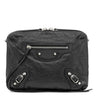 バレンシアガ BALENCIAGA クラシック リポーター 431649 ブラック レザー ショルダーバッグ シルバー金具 ミニクロスバッグ