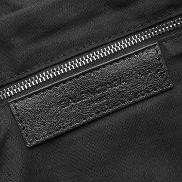 バレンシアガ BALENCIAGA クラシック リポーター 431649 ブラック レザー ショルダーバッグ シルバー金具 ミニクロスバッグ
