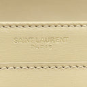 イヴ・サンローラン Yves Saint Laurent ソルフェリーノ 634306 ベージュ カーフ ショルダーバッグ マットゴールド金具 YSL ロゴプレート カサンドラロゴ