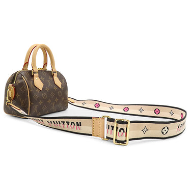 ルイヴィトン LOUIS VUITTON スピーディ バンドリエール 20 M46234 モノグラム モノグラムキャンバス 2WAYバッグ ゴールド金具 ミニボストン 茶 鍵欠品