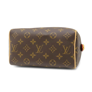 ルイヴィトン LOUIS VUITTON スピーディ バンドリエール 20 M46234 モノグラム モノグラムキャンバス 2WAYバッグ ゴールド金具 ミニボストン 茶 鍵欠品