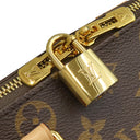 ルイヴィトン LOUIS VUITTON スピーディ バンドリエール 20 M46234 モノグラム モノグラムキャンバス 2WAYバッグ ゴールド金具 ミニボストン 茶 鍵欠品