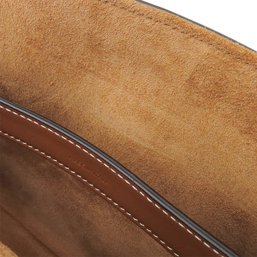 セリーヌ CELINE ティーン ソフト 16 196853CR4 タン レザー ショルダーバッグ ゴールド金具 茶 16 SOFT TEEN