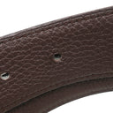 エルメス HERMES コンスタンスH #100 ブラック×ショコラ トゴ ボックスカーフ #100 ベルト シルバー金具 Hバックル リバーシブル キット