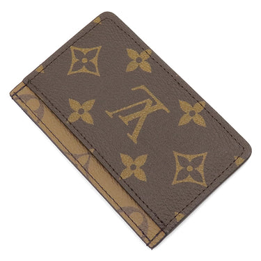 ルイヴィトン LOUIS VUITTON ポルト カルト サーンプル M69161 モノグラムリバース モノグラムキャンバス モノグラムリバースキャンバス カードケース 茶