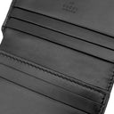 グッチ GUCCI ダブルG ミニウォレット 466492 ブラック レザー 二つ折り財布 ゴールド金具 キルティング レザーウォレット