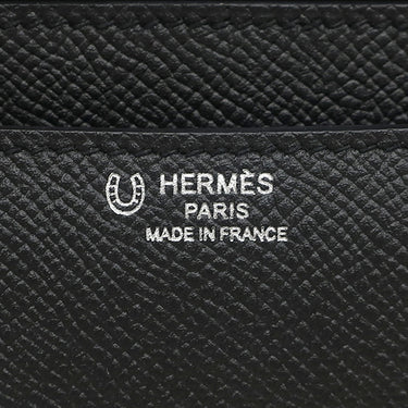 エルメス HERMES コンスタンス エラン ブラック ヴォーエプソン ショルダーバッグ シルバー金具 黒 PO品