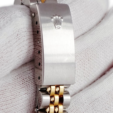 腕時計 ロレックス ROLEX デイトジャスト 26 79173N2BR P番 自動巻き レディース P番 K18YG×SS コンビ 純正ダイヤ イエロー シェル
