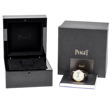 腕時計 ピアジェ PIAGET アルティプラノ G0A36118 手巻き メンズ K18PG無垢 純正ダイヤ シルバー バー スモールセコンド