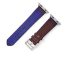 エルメス HERMES 純正 アップルウォッチ 44 45 46 49 mm用 ルージュセリエ×ブルーサフィール ナイロン ステンレススチール 腕時計パーツ 未使用 ジャンピング バンド ベルト 35ｍｍ 尾錠付き