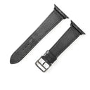 エルメス HERMES 純正 アップルウォッチ 38 40 41 mm用 ブラック レザー ステンレススチール 腕時計パーツ レザー 本革 バンド ベルト 32ｍｍ 尾錠付き ブラック 黒