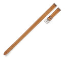 エルメス HERMES 純正 レザーバンド グレージュ レザー ステンレススチール 腕時計パーツ 新品同様 ベルト ストラップ 14ｍｍ グレージュ ドゥブルトゥール SS尾錠付き 替え 予備