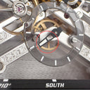 腕時計 フランクミュラー FRANCK MULLER ヴァンガード 7デイズ V45 S6 SQT D MVT D OG NR 手巻き メンズ 純正ダイヤ パヴェ スケルトン