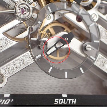 腕時計 フランクミュラー FRANCK MULLER ヴァンガード 7デイズ V45 S6 SQT D MVT D OG NR 手巻き メンズ 純正ダイヤ パヴェ スケルトン