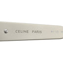 セリーヌ CELINE オーバル シェイプ 54□18 CL40235U シルバー×ブラック メタル プラスチック サングラス シルバー金具 トリオンフ メタルフレーム