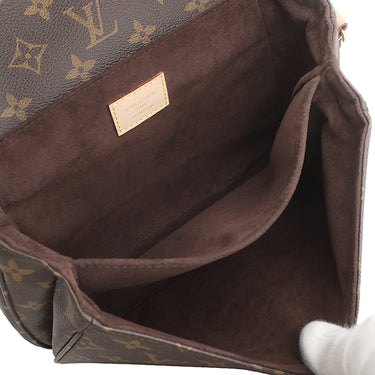 ルイヴィトン LOUIS VUITTON ポシェット メティス MM M44875 モノグラム モノグラムキャンバス 2WAYバッグ ゴールド金具 茶 ショルダー ハンドバッグ
