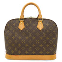 ルイヴィトン LOUIS VUITTON アルマ PM M51130 モノグラム モノグラムキャンバス ハンドバッグ ゴールド金具 茶