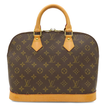 ルイヴィトン LOUIS VUITTON アルマ PM M51130 モノグラム モノグラムキャンバス ハンドバッグ ゴールド金具 茶
