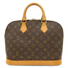 ルイヴィトン LOUIS VUITTON アルマ PM M51130 モノグラム モノグラムキャンバス ハンドバッグ ゴールド金具 茶