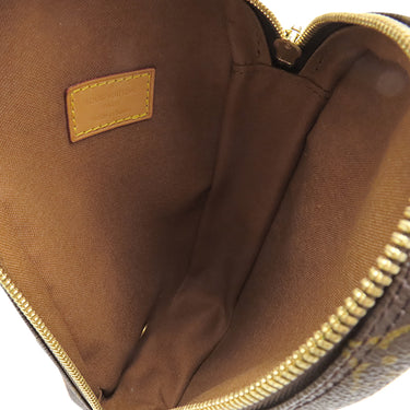 ルイヴィトン LOUIS VUITTON ポシェット ガンジュ M51870 モノグラム モノグラムキャンバス ボディバッグ ゴールド金具 茶 ショルダーバッグ
