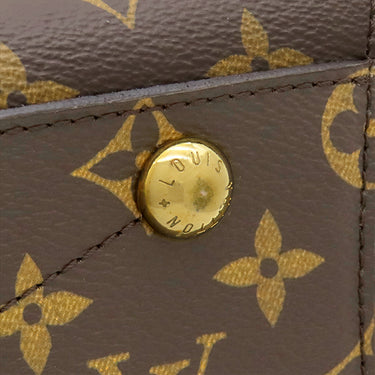 ルイヴィトン LOUIS VUITTON モンテーニュ BB M41055 モノグラム モノグラムキャンバス 2WAYバッグ ゴールド金具 茶 ハンドバッグ ショルダー