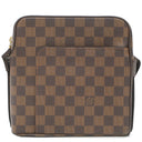 ルイヴィトン LOUIS VUITTON オラフ PM N41442 ダミエエベヌ ダミエキャンバス ショルダーバッグ ゴールド金具 茶