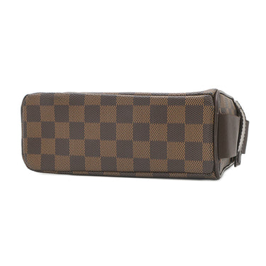 ルイヴィトン LOUIS VUITTON オラフ PM N41442 ダミエエベヌ ダミエキャンバス ショルダーバッグ ゴールド金具 茶