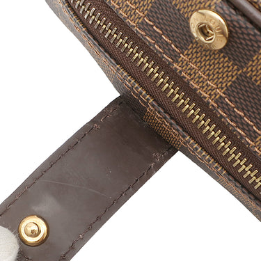 ルイヴィトン LOUIS VUITTON オラフ PM N41442 ダミエエベヌ ダミエキャンバス ショルダーバッグ ゴールド金具 茶