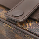 ルイヴィトン LOUIS VUITTON オラフ PM N41442 ダミエエベヌ ダミエキャンバス ショルダーバッグ ゴールド金具 茶