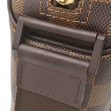 ルイヴィトン LOUIS VUITTON オラフ PM N41442 ダミエエベヌ ダミエキャンバス ショルダーバッグ ゴールド金具 茶
