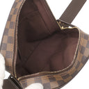 ルイヴィトン LOUIS VUITTON オラフ PM N41442 ダミエエベヌ ダミエキャンバス ショルダーバッグ ゴールド金具 茶