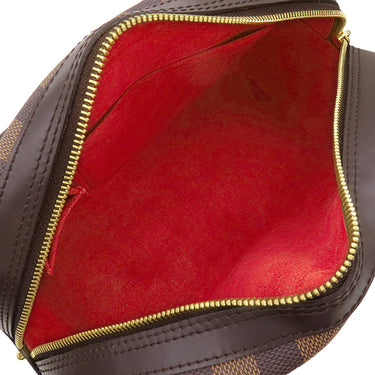 ルイヴィトン LOUIS VUITTON ドゥオモ N60008 ダミエエベヌ ダミエキャンバス ハンドバッグ ゴールド金具 茶
