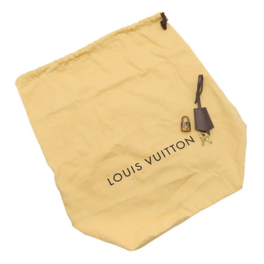 ルイヴィトン LOUIS VUITTON ドゥオモ N60008 ダミエエベヌ ダミエキャンバス ハンドバッグ ゴールド金具 茶