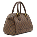 ルイヴィトン LOUIS VUITTON ドゥオモ N60008 ダミエエベヌ ダミエキャンバス ハンドバッグ ゴールド金具 茶