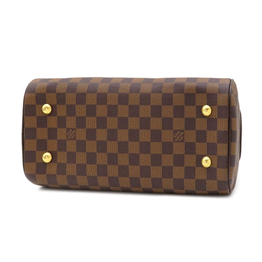 ルイヴィトン LOUIS VUITTON ドゥオモ N60008 ダミエエベヌ ダミエキャンバス ハンドバッグ ゴールド金具 茶