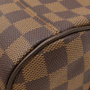 ルイヴィトン LOUIS VUITTON ドゥオモ N60008 ダミエエベヌ ダミエキャンバス ハンドバッグ ゴールド金具 茶