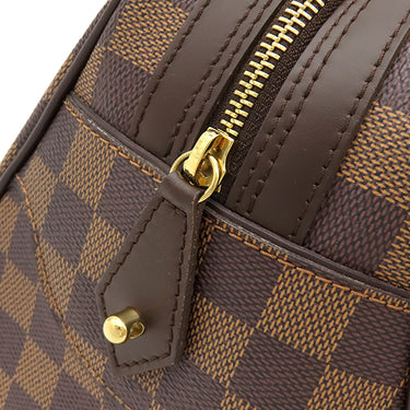 ルイヴィトン LOUIS VUITTON ドゥオモ N60008 ダミエエベヌ ダミエキャンバス ハンドバッグ ゴールド金具 茶