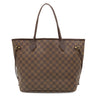 ルイヴィトン LOUIS VUITTON ネヴァーフル MM N51105 スリーズ ダミエキャンバス トートバッグ ゴールド金具 茶 赤 ショルダー トート 旧型