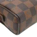 ルイヴィトン LOUIS VUITTON バムバッグ ブルックリン N41101 ダミエエベヌ ダミエキャンバス ウエストバッグ ゴールド金具 茶 ボディバッグ